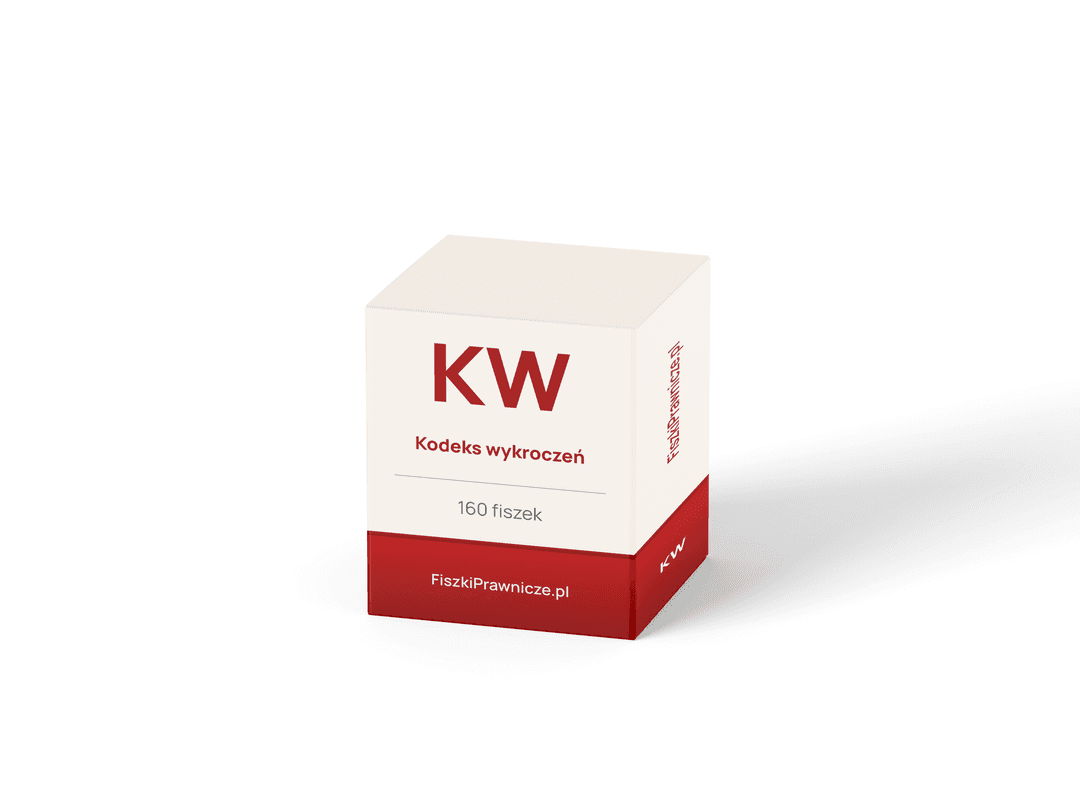 Fiszki — Kodeks Wykroczeń